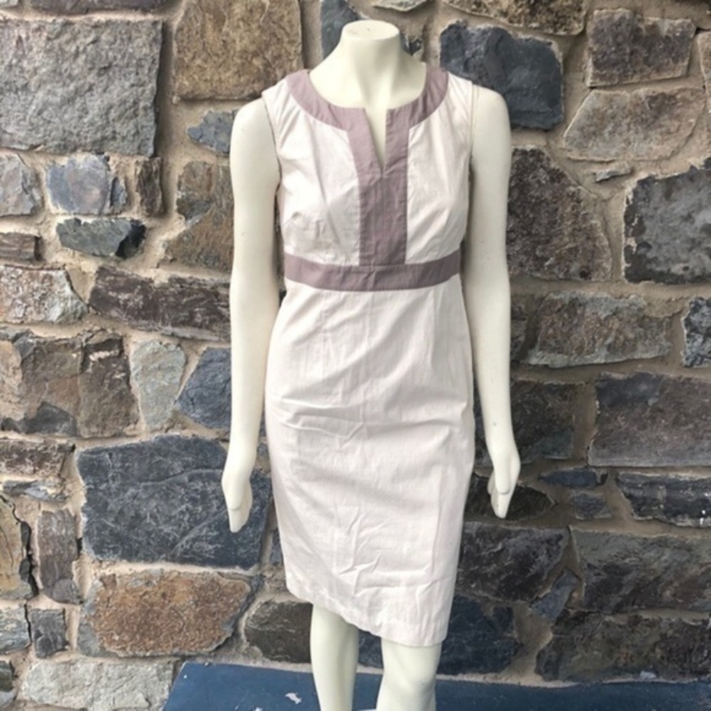 Boden Notch Neck Shift Dress Size 6R